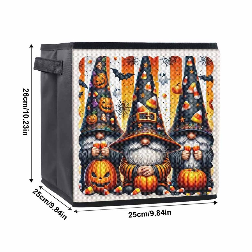 Three Dwarfs 5D Diamond Painting Storage Basket Full Round Drill Mosaic Diamond Embroidery Cross Stitch Kits Home Decor Home Decor