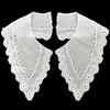 DIY Flower Punch Collar: Embroidered Cotton Lace Shoulder Accessory