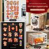 2026 Year of the Horse Magnetic Refrigerator Decorations: Chinese New Year Fu Character Magnets