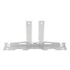 2 Set Wheel Alignment Tool Hanging Holes Camber Alignment Plates with 2 Measuring Tapes Silver