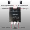 ZK-502T TPA3116D2 Bluetooth 5.0 Amplifier Board 50W×2 2.0 Channel Stereo Audio AMP with Independent Tone Control High Power Bass Amplifier Module