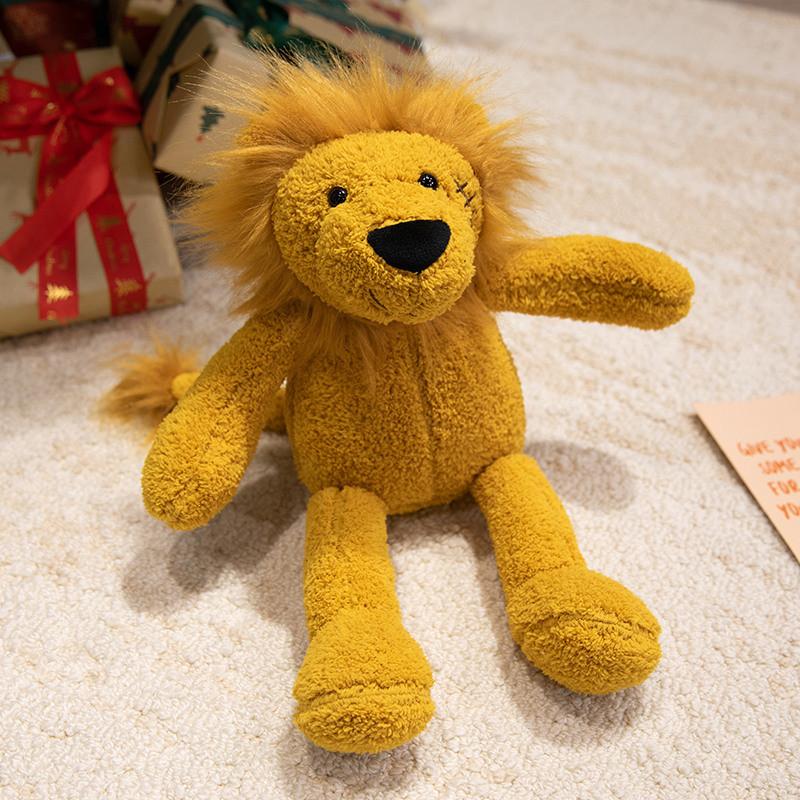 Lion Frog Panda Rabbit Duck Elephant Animal Plush Toy Stuffed Doll Decoration