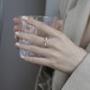 Кольцо из стерлингового серебра S925 для женщин с муассанитом 50 очков, кольцо с розовым бантом, сертификат GRA, обручальное кольцо с бриллиантом, обручальное кольцо, подарок для подруги