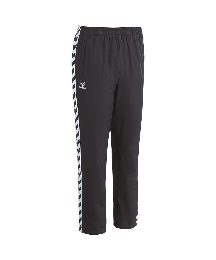 Брюки Hummel Regular Fit с узором "елочка", тканые - Черные (Hm-P7060)