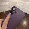 Для iPhone 17 16 15 14 11 12 13 Pro Max Ультратонкий Чехол Тонкий Матовый Матовый Чехол для iPhone 16 Plus Защита Камеры Чехол для Телефона