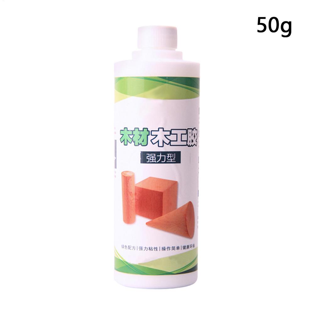 Клей для дерева Strong 50 г/150 г Быстросохнущий Белый латексный клей для столярных работ Водонепроницаемый Клей для плотников Клей-адгезив для ремонта деревянных полов и мебели