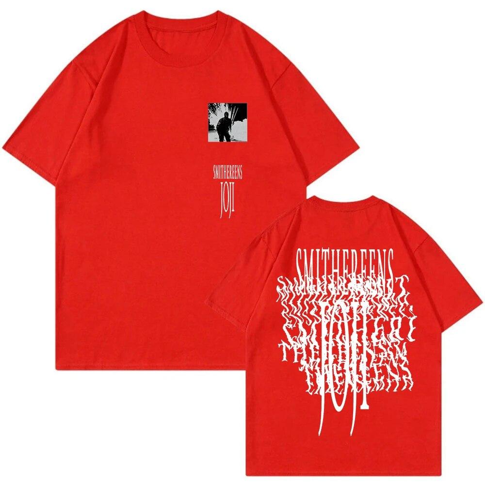 Футболка Joji Smithereens 2023 Pandemonium Tour Merch с круглым вырезом и короткими рукавами Harajuku Уличная одежда Женская модная одежда унисекс Унисекс