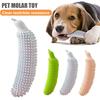 Dog Chew Toy Good Toughness Attractive Interactive Relieve Boredom Cleaning Teeth Bite Resistant TPE Cucumber Stick Pet Teething Toy Pet Supplies