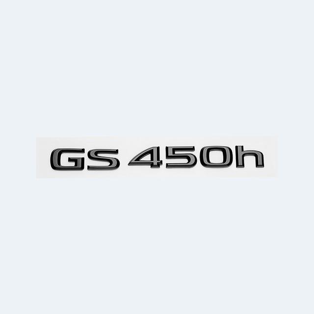 Для Lexus GS200t GS250 GS300 GS350 GS430 GS460 GS450h HYBRID задний багажник с логотипом глянцевый черный ABS эмблема модернизация с надписью