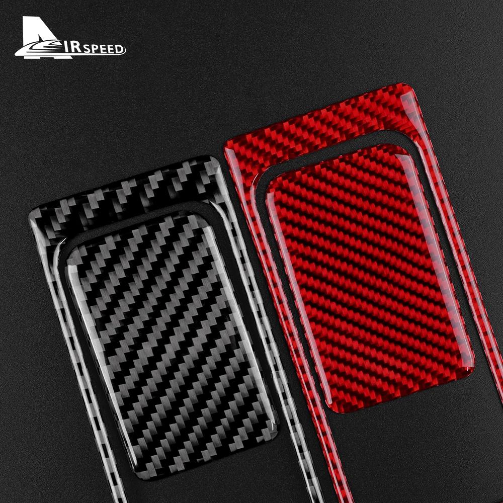 Real Soft Carbon Fiber Sticker For Volkswagen VW Golf 8 MK8 2020 2021 2022 2023 Co-Pilot Handle Frame Interior Trim Accessories