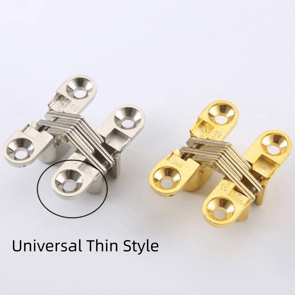 Stainless Steel Folding Door Hinge Silent Design Concealed Hinge Furniture Hardware Furniture Door