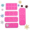 Decorations Fondant Cake Snowflake Mold Silicone Christmas Mould