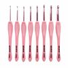 8pcs 8 Sizes Knitting Needles 2.5-6mm Aluminum Crochet Hooks Crochet Hooks  For Grandmothers