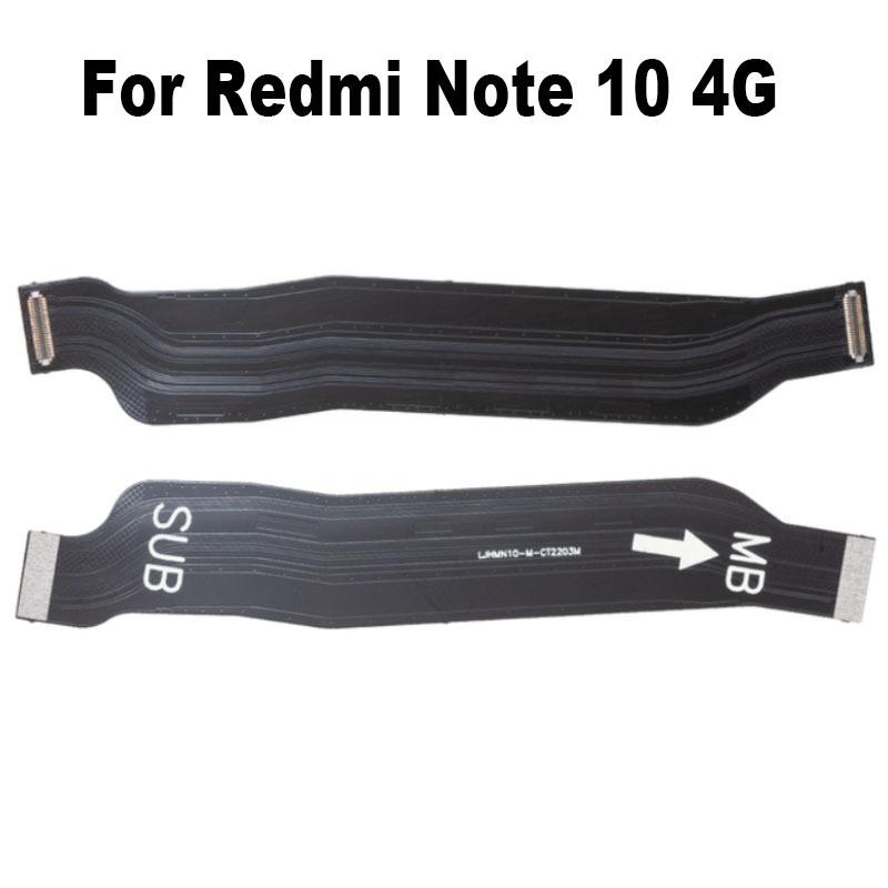Для Xiaomi Redmi Note 10S 10 4G FPC Основная плата Материнская плата Разъем LCD Шлейф Материнская плата