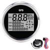 3.3in 12V 24V GPS Speedometer with Backlight Digital Gauge 0‑999 Knots KM H MPH for Car Boat Yacht Vessel