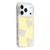 For iPhone 17 Pro Max Case Rhinestone Edge Pearl Love Decor TPU+PC IMD Phone Cover