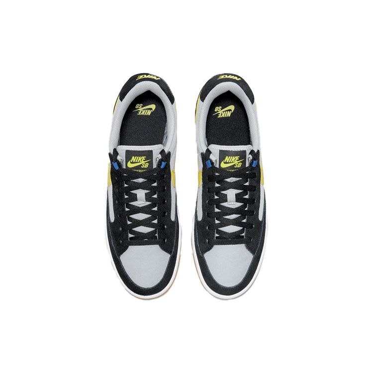 Nike Кроссовки унисекс Adversary Premium SB Black Yellow Strike Gum Wolf-Grey White CW7456-004