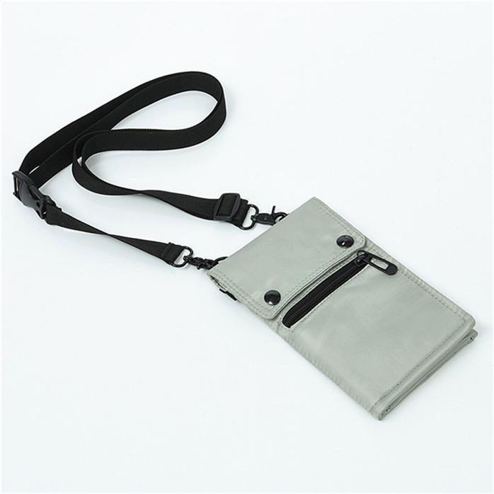 Мужская сумка через плечо, многофункциональная маленькая нейлоновая тканевая сумка через плечо, дорожная маленькая сумка, водостойкая