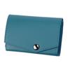 Small Wallet Buttero Leather Edition Wallet Made In Japan Turquoise [Abrasas] Men's