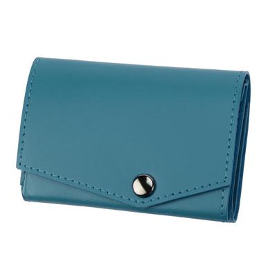 Маленький кошелек Buttero Leather Edition Wallet Сделано в Японии Бирюзовый [Abrasas] Мужской