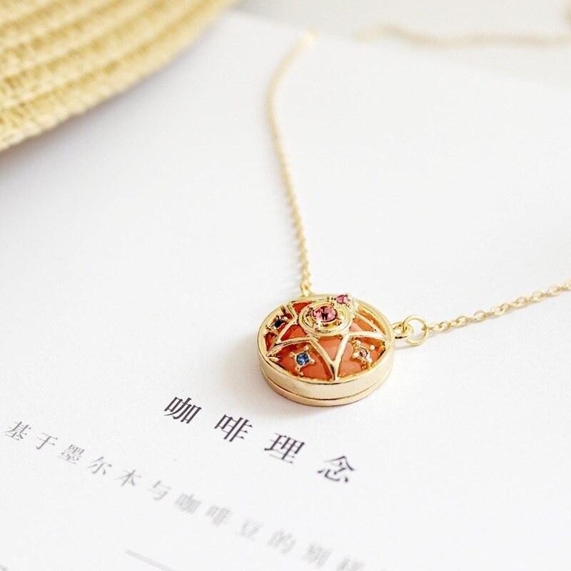 Модное простое женское ожерелье, трехмерное металлическое круглое звездное ожерелье со стразами и драгоценными камнями, модное ювелирное изделие, подарок для женщин