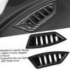 2pcs Carbon Fiber Air Vent Outlet Trim Cover Decoration Sticker Fit for Subaru Forester SK Car Auto
