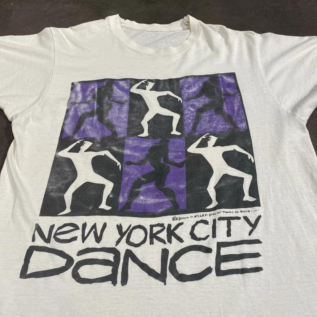 Vintage New York City Dance T Shirt Art NYC 80s 90s Nightlife