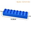 Big Size Building Blocks 2X8 Dots Thick Figures Bricks Educational Creative Toys With Large Particles For Kids