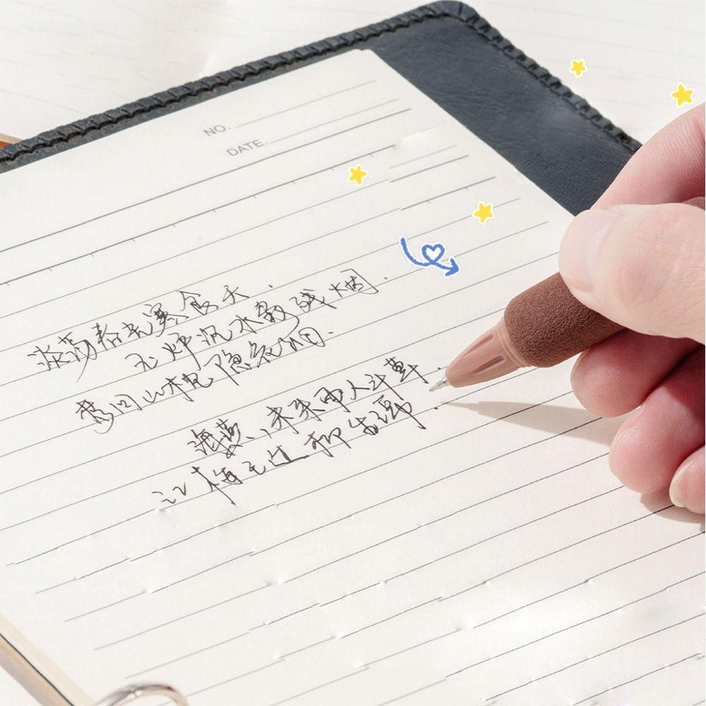 Office Supplies Coffee Color Soft Bread Gel Pen Set Ballpoint Pen Neutral Gel Pen Writing Pen