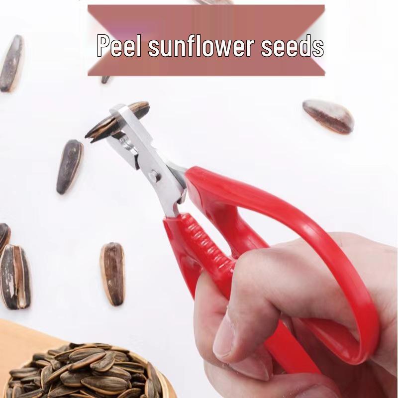 Multifunctional Nut Sheller and Seed Peeler: Shell Peanuts, Sunflower Seeds, and Crack Pine Nuts for Household Use
