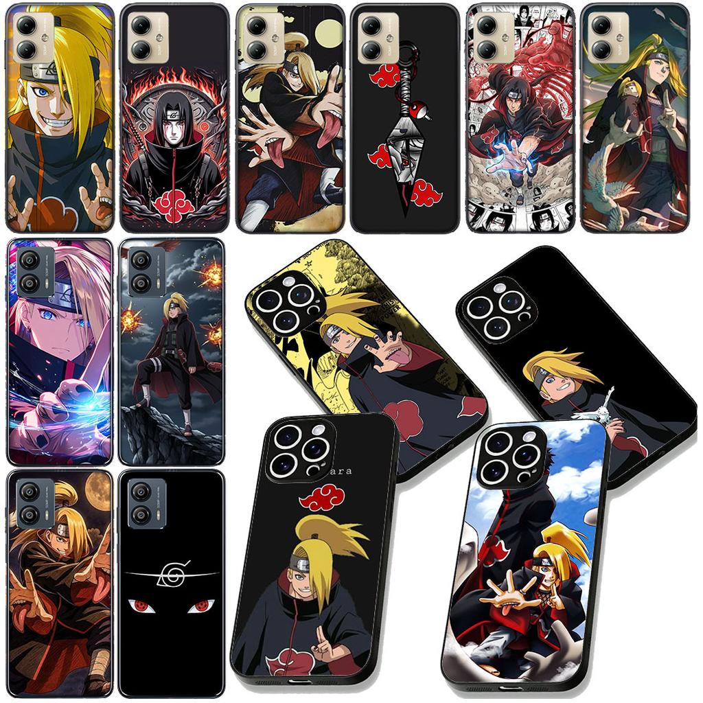 Deidara Itachi Uchiha Narutos Cover for Motorola Moto Edge 70 60 Fusion NEO Pro G Stylus G56 G96 G52 G04 G05 20 Phone Case
