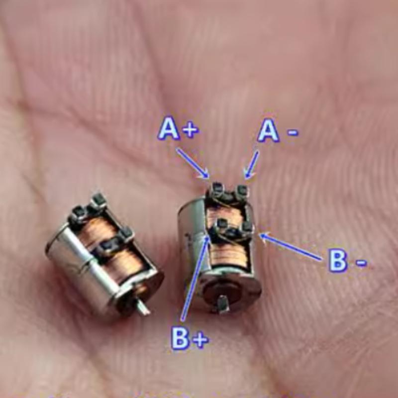 10Pcs Micro 2-Phase 4-Wire Precision Step Stepping Motor Diy Digital Camera Lens Mini Ultra Tiny 4.5Mm / 4.9Mm Stepper Motor