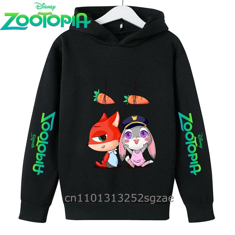 Сезон обнимашек стал еще милее! Наша толстовка с капюшоном «Зверополис Джуди Хоппс» для детей — это идеальное сочетание мультяшного веселья и комфорта.