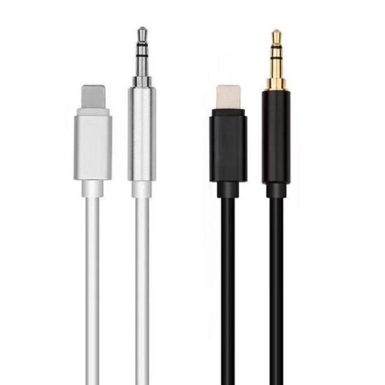 High Speed 8Pin Audio Cable AUX to 3.5mm Wire for iPhone X/XR/7/8 Car