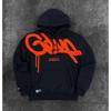 GEEDUP Retro Letter Embroidery Hoodie Men - Casual Streetwear Sweatshirt Loose Fit Teenagers 2025 Fall