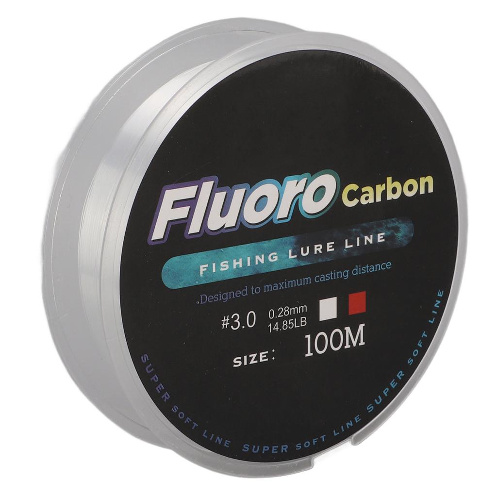 100 м сверхпрочная нейлоновая рыболовная леска для ловли карпа износостойкая плетеная основная леска для ловли карпа #3.0