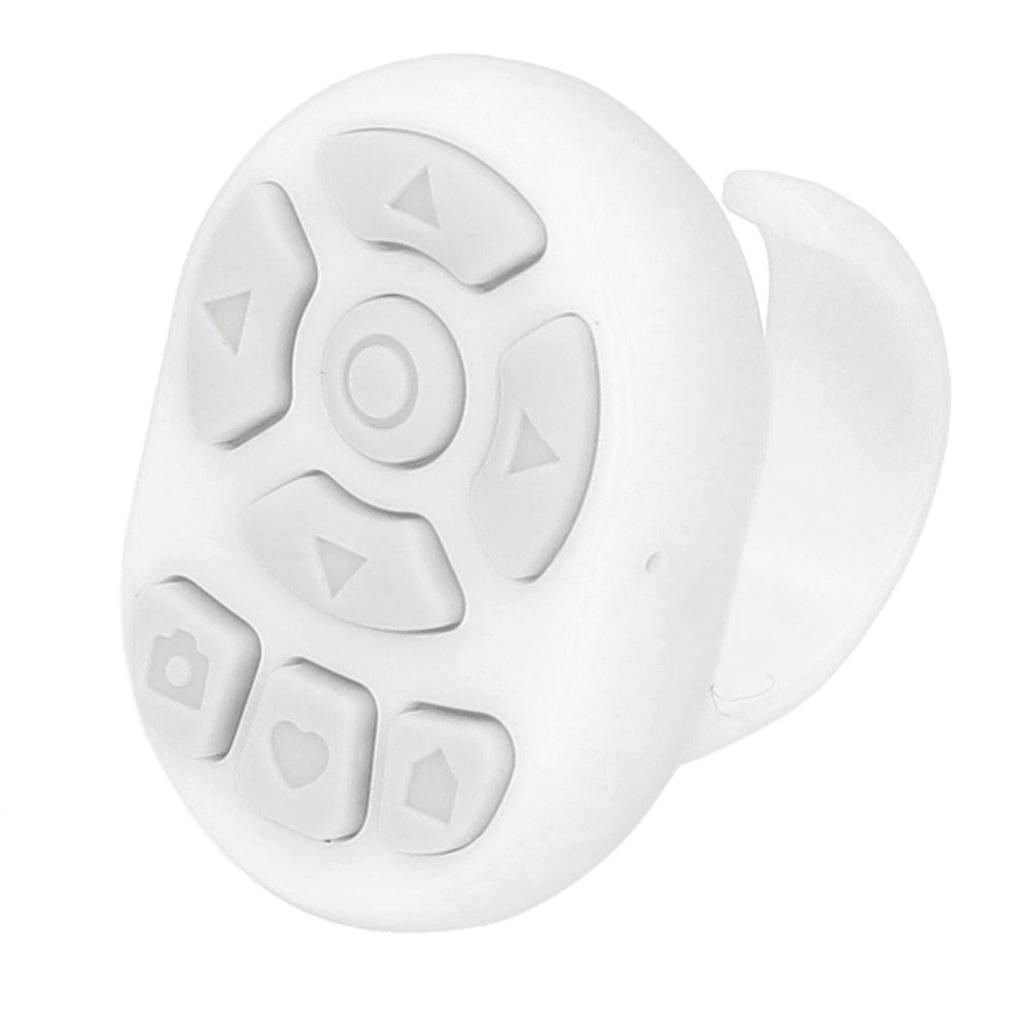 Scrolling Ring Bluetooth Camera Video Recording Remote Wireless Remote Shutter Page Turner for IOS
