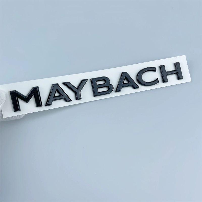Совместимо с Mercedes S-Class Maybach: Наклейка на заднюю часть автомобиля 4MATIC, S400, LS450, S480, S63, S65