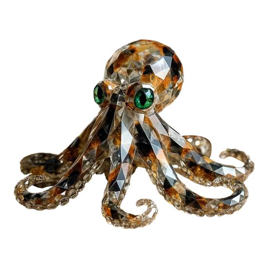 Sea Animal Figurine Simulated Turtle Octopus Statue Sculpture Home Office Desktop Fish Tank Aquarium Decoration Ornament