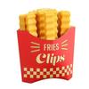 One-Piece French Fry Bag Sealing Clip - Keeps Snacks Fresh and Moisture-Proof