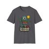 Unisex Softstyle T-Shirt Melting Cyclops Popsicle Surreal Horror Cartoon