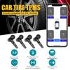 Tire Pressure Sensors Bluetooth-Compatible TPMS Tire Pressure Monitoring System Internal Sensors Anti Theft Tire Pressure Sensor