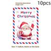 10Pcs Christmas Cards, Handwritten Thanks, Blessings, Messages, Gifts, Decorations, Small Cards, Parties, Birthdays, Holidays