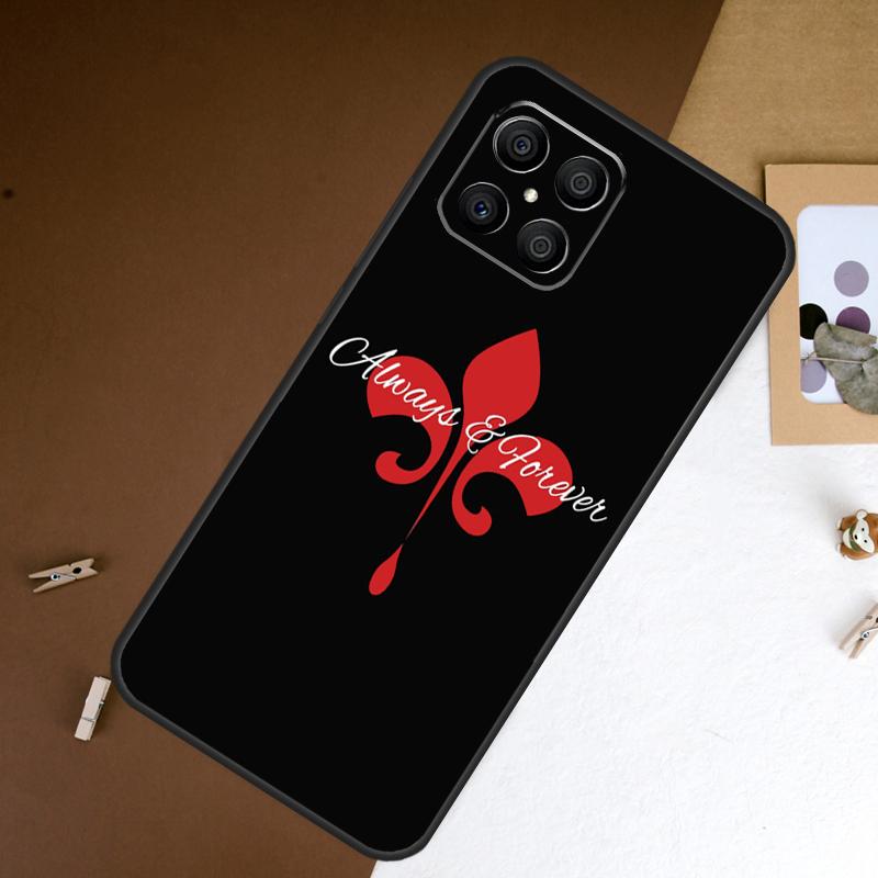 Чехол для телефона The Vampire Diaries Всегда и Навсегда для Honor 90 Lite 50 70 Magic 5 6 Pro 8X X6 X7 X8 X9 X8a X7a X6a X9b X9a