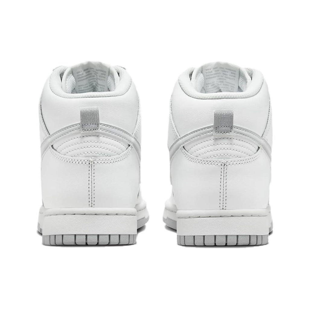 Nike Dunk High Airbrush Swoosh - White Men Sneakers Summit-White Wolf-Grey Photon-Dust FD6922-100