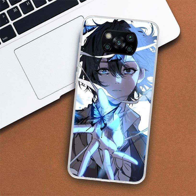 Чехол для телефона Bungo Stray Dogs Dazai для Xiaomi Poco X3 Nfc X4 ​​GT X5 Pro M5S M4 M3 M2 F5 F4 F3 F2 F1 Mi Note 10 Fundas Shell