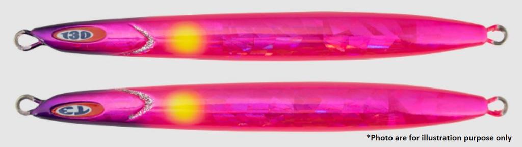 Jackall Металлический джиг-приманка Anchovy Type 3 Flutter 250 грамм Saber Pink (0224)