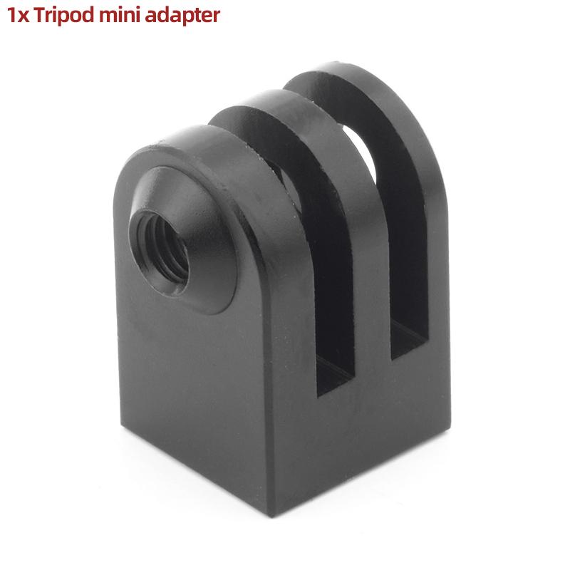 Адаптер для штатива 1/4" наружная резьба на 1/4" наружную резьбу на 3/8" наружную резьбу Винтовые разъемы Для GoPro Hero 13 12 11 10 9 Insta360 X5 X4 X3 DJI Action