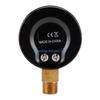 Y5GD Mini Pressure Gauge Bottom Mount 1/4" Pressure Gauge Shatter-proof Pressure Gauge for Fuel Air Oil Water 0-100 Psi