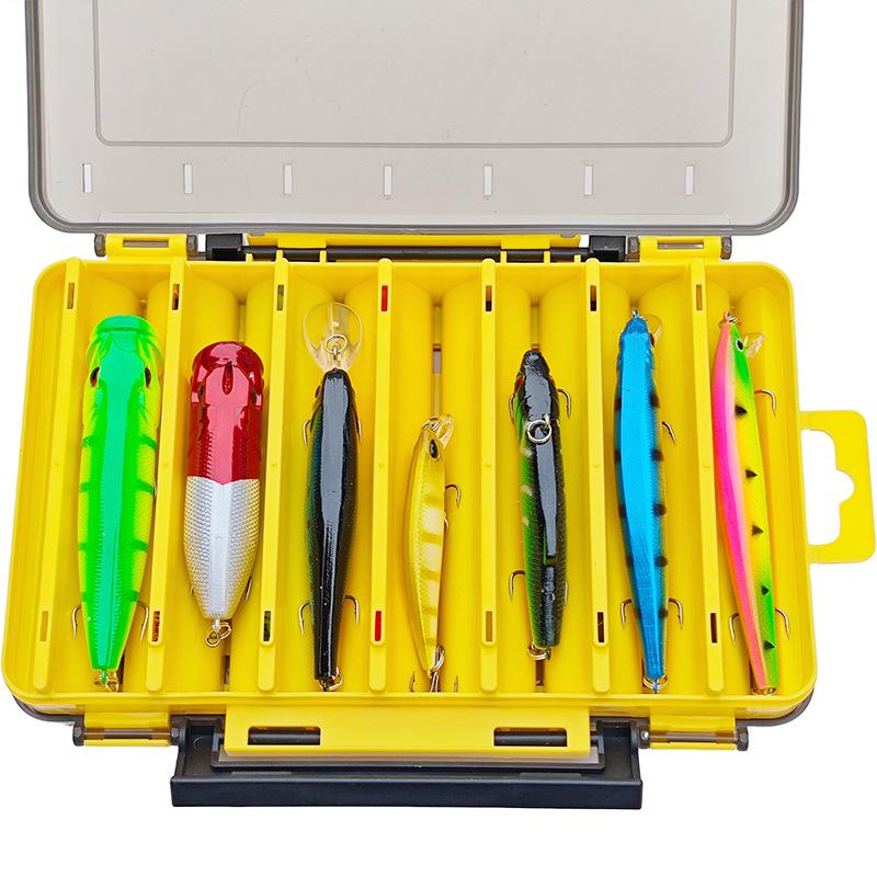 Комплект для начинающего рыболова: Жесткие и мягкие приманки, Имитационные наживки, Микро-приманки для пресной воды, Джиги, Универсальный набор рыболовных снастей